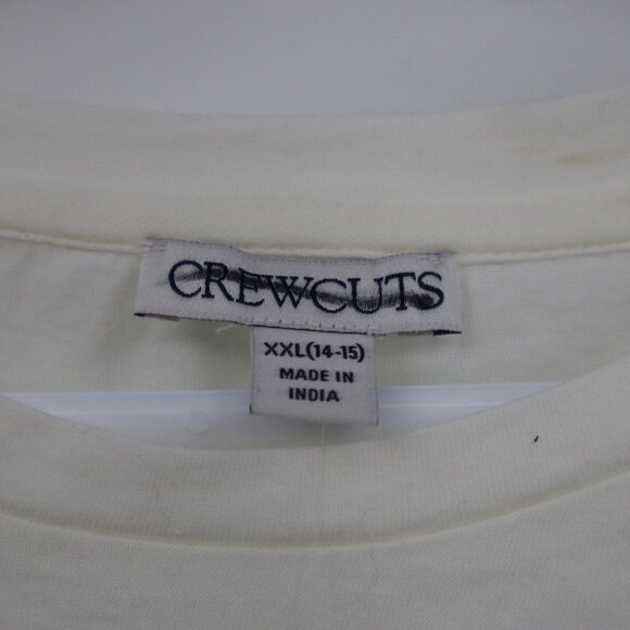 Crewcuts Organza T-Shirt Girl XXL(14-15) Ivory Twee Special Occasion Holiday NWT - Picture 3 of 16
